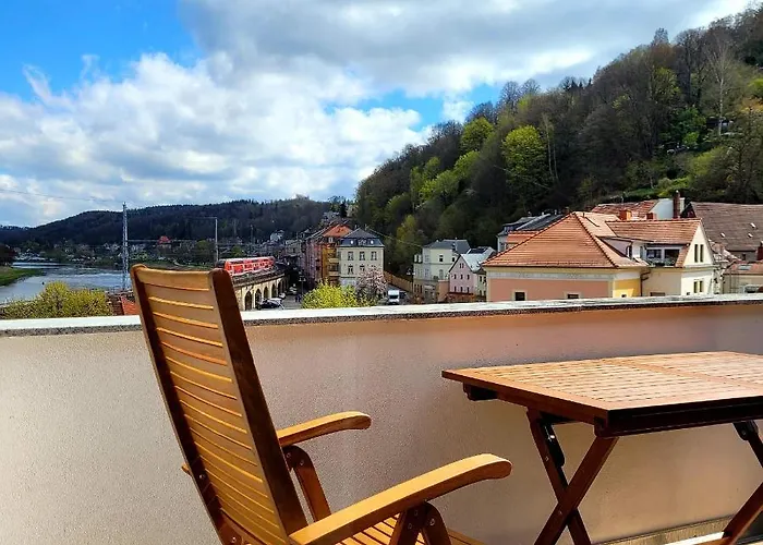 Festungsblick * Königstein an der Elbe